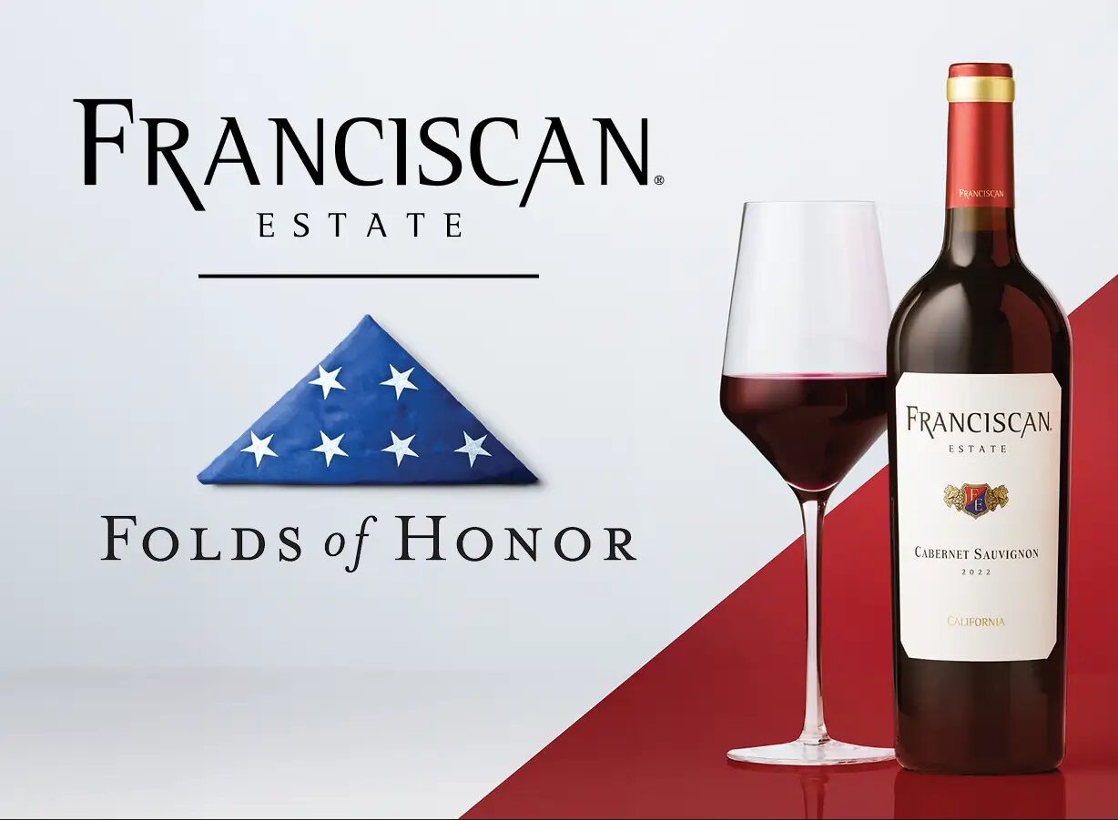 Franciscan: Proud Partner of the Folds of Honor Foundation.